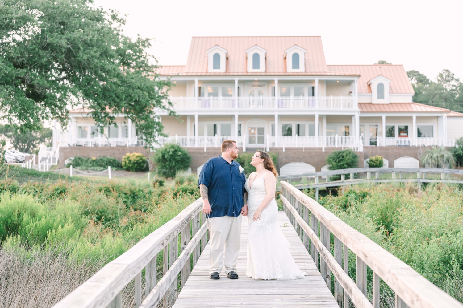 Megan + Joey's Brick Landing Coastal Wedding